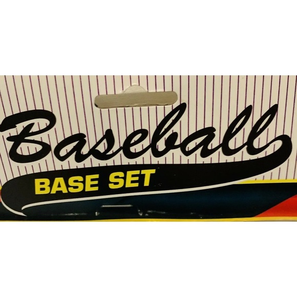 New Kids Sports Baseball Base Set- 5 pieces 1st 2nd 3rd Home Plate Pitcher Rub - Picture 3 of 9